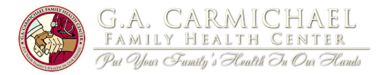 G.A. Carmichael Family Health Center logo